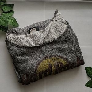Hard Rock Pittsburgh Sweatshirt Off Shoulder M10